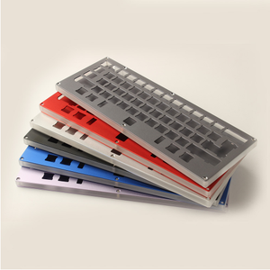 Tkl механическая клавиатура на заказ с ЧПУ механическая обработка клавиатуры игровая клавиатура комплект пластинчатый корпус с ЧПУ обработка анодированный - Product Image 5
