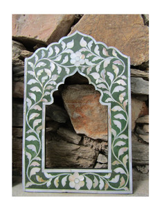 Taj tarzı çiçek tasarımı ile paspas kakma sanat çerçeve özelleştirilebilir fotoğraf ekran standı boyutları 4x6 8x10 6x8 yüksek talep özel Logo - Product Image 2