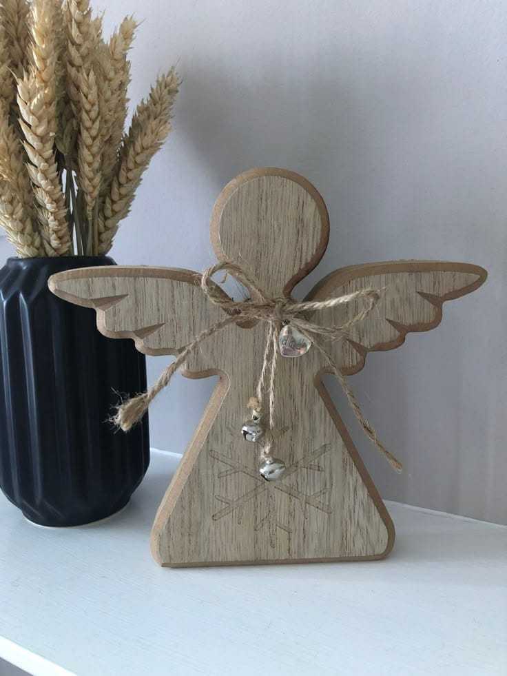 en bois