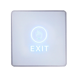 Pulsante di rilascio della porta di accesso al pulsante di uscita della porta di plastica blocco della porta nessun interruttore NC Com sistema di controllo di accesso al rilascio del metallo - Product Image 1