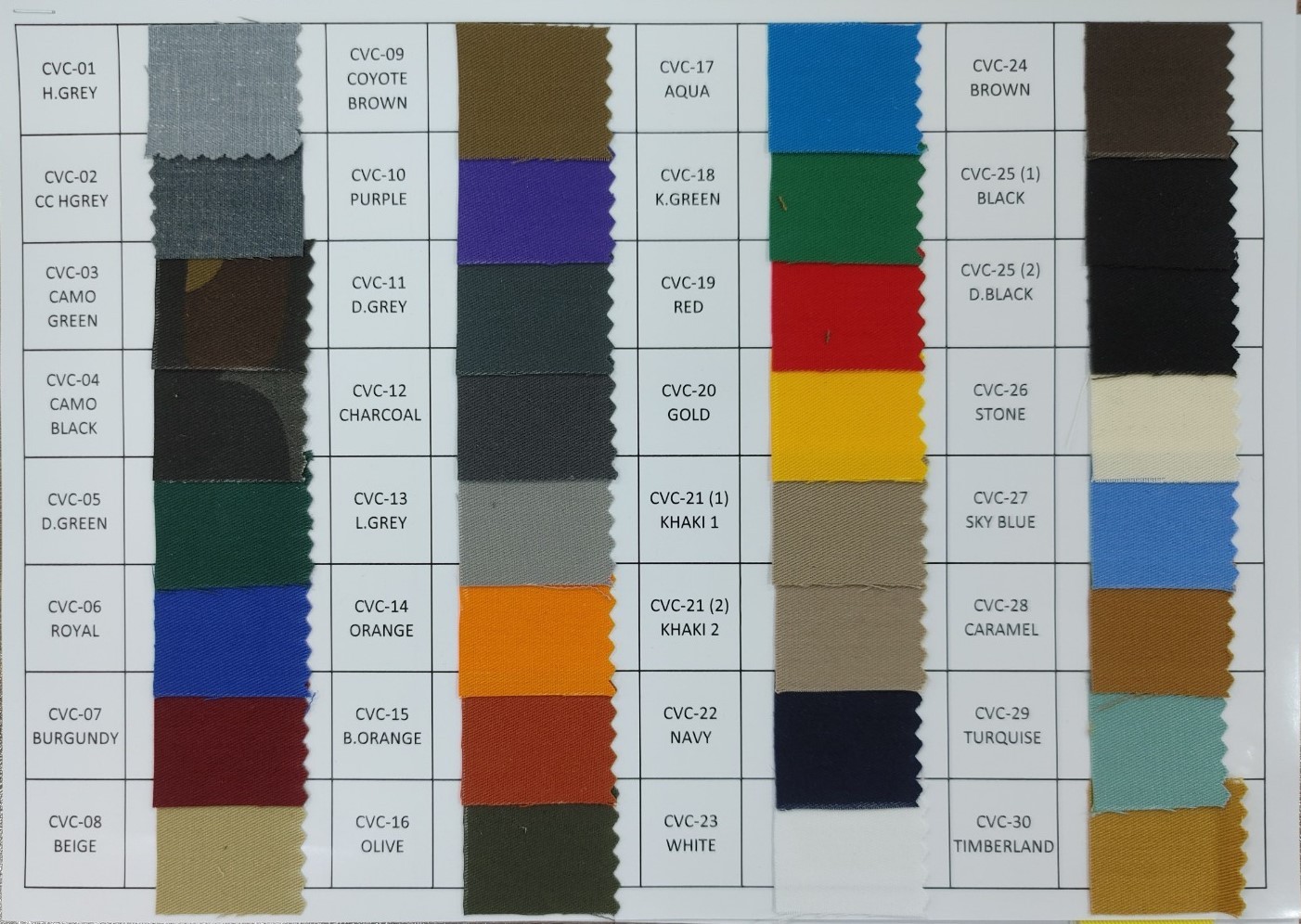 Color personalizado