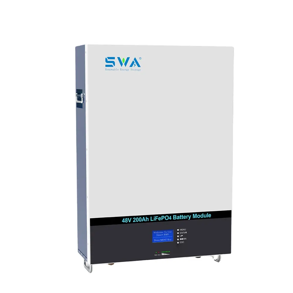 Không thấm nước SWA ul pin lithium 24V 48V năng lượng mặt trời năng lượng 200AH điện tường LiFePO4 Pin