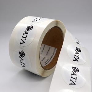 13.56mhz CMYKロール印刷Dia 25mm PET NTAG 213 NTAG 215 ICODE SLIX 2 NFC RFIDラベルステッカータグ透明ウェットインレイ - Product Image 4