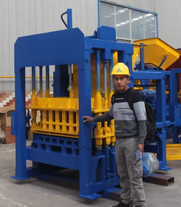 Ép thủy lực Khối Máy rỗng Khối Máy QT4-15 hoàn toàn tự động máy khối máy cho doanh nghiệp nhỏ thương mại - Product Image 4