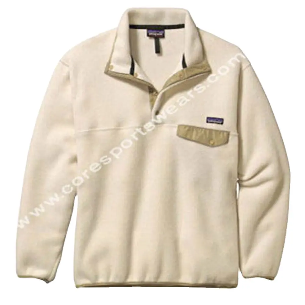 Polar Fleece Collard Jacket Micro Fabric 100 Percent Polyester Warm Light Weight Stand Collar Style Best Winter Collection
