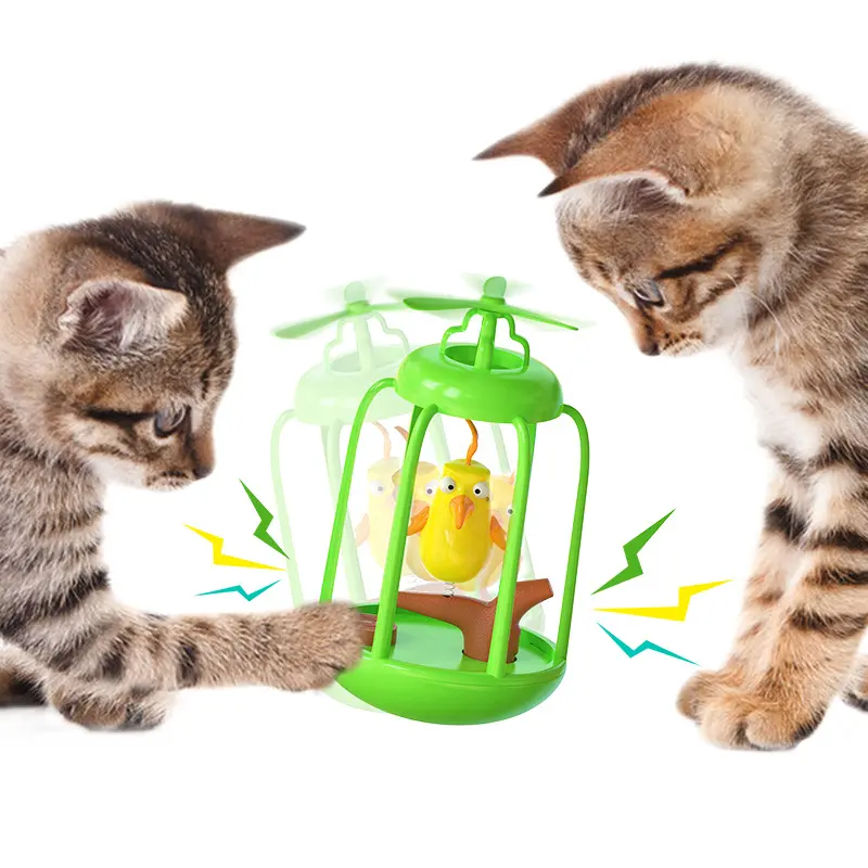 Commercio all'ingrosso di plastica gabbia per uccelli Pet giocattoli per animali domestici giocattoli per gatti