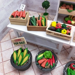 ミニチュアウォームドールハウス1:12食料品店アクセサリー