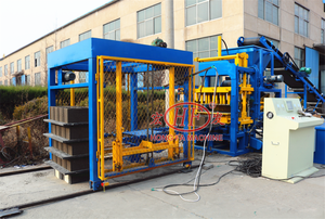 Máquina automática de fabricación de bloques huecos de material de construcción de hormigón, máquina de fabricación de ladrillos de cenizas volantes con apilador de bloques - Product Image 3