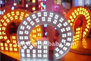 Color inteligente <span class=keywords><strong>LED</strong></span> Publicidad Palabra Luz <span class=keywords><strong>LED</strong></span> Cadena de luz Punto de anclaje Fuente de luz - Product Image 6