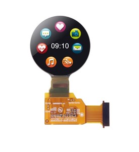 0.96 "IPS LCDスクリーンパネル2.4 0.96インチTFT LCDディスプレイ128x64カラーラウンドディスプレイスクエアラウンドウォッチディスプレイLCDモジュール - Product Image 5