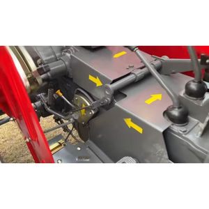出口质量梅西弗格森拖拉机MF 240 2WD 50马力高效燃油燃烧系统适用于入门级拖拉机 - Product Image 3