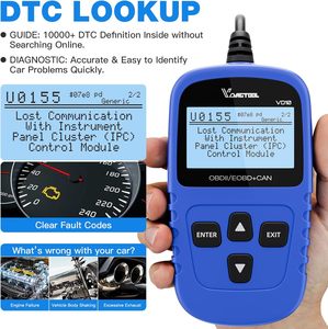 VDIAGTOOL VD10 OBD2 Scanner-Code leser Auto diagnose werkzeug Motorfehler-Code leser für alle OBDII-Protokoll autos - Product Image 6