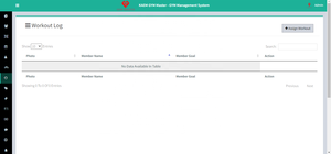 Gym Management-Softwares ystem mit fortschritt lichen Funktionen und Technologie für den Export von mobilen Anwendungen