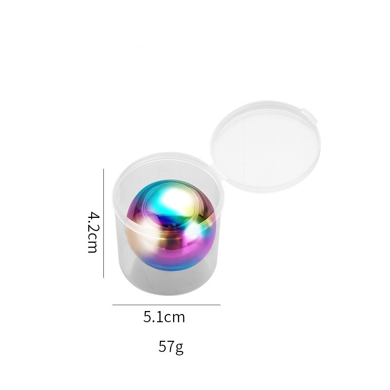 Boîte à grains uniques multicolore - 38 mm