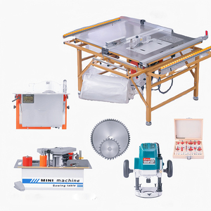 Máquina multifunción para carpintería, máquinas de sierra múltiple, sierra de Panel, máquina de sierra de mesa automática y mesa enrutadora - Product Image 1