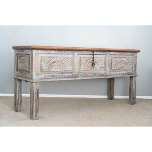 2024 Latest Design Handmade Wooden Carving Console Square <strong>Trunk</strong> Storage Furniture Blanket Box for Bedroom <strong>Cheap</strong> Bed Room - Product Image 2
