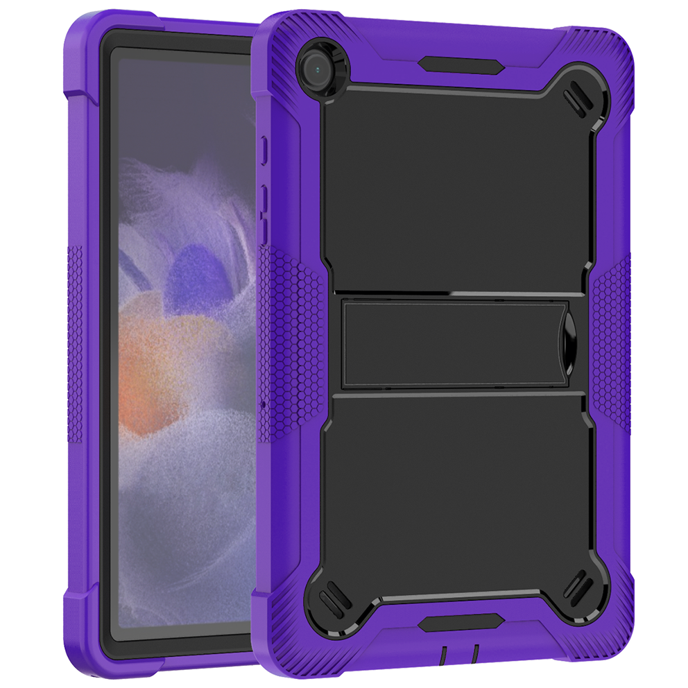 Morado y negro