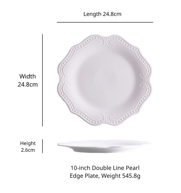 assiette 10"
