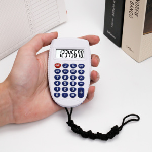 Promotion benutzer definierte Logo Druckerei Finanz funktions tische Rechner Mini 8-stellige Solar Pocket able Kosten rechner - Product Image 6