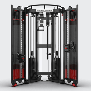 QLI Compact Pro Trainer QFST085多機能スペース節約フィットネスマシンで筋力トレーニングフォールドアウェイデザイン - Product Image 1