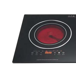 High Quality Intelligent <strong>Table</strong> Top Built-In Stove Factory Direct Double Infrared+Gas for Household Use Electric Power Source - Product Image 3