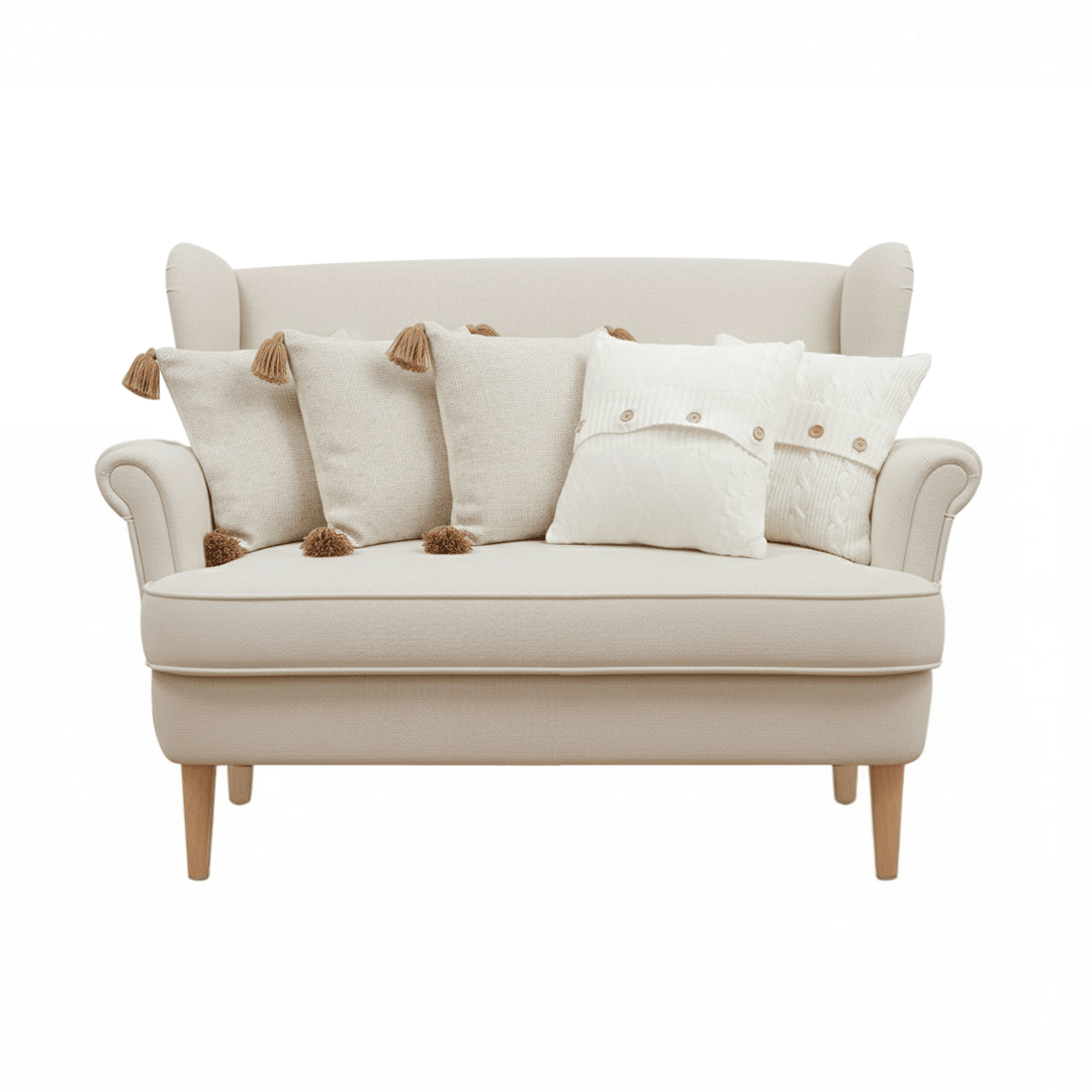 light brown and white Color