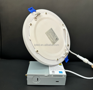 ETL ES FCC ไฟดาวน์ไลท์ LED 12 + 3W ขนาด6นิ้วพร้อมโหมดไฟกลางคืน5CCT เลือกได้หรี่แสงได้แบบเวเฟอร์แบบไร้แสง2000K - Product Image 1