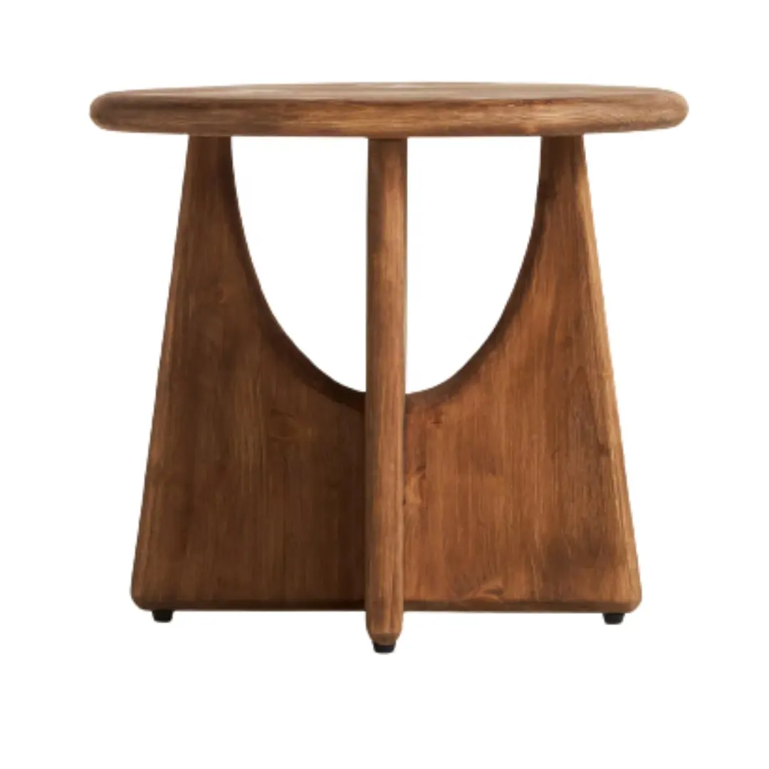 Tavolino da caffè in legno massello di Teak finitura naturale per interni ed esterni Baduy