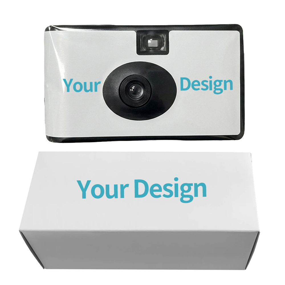 Black camera + custom seal & box