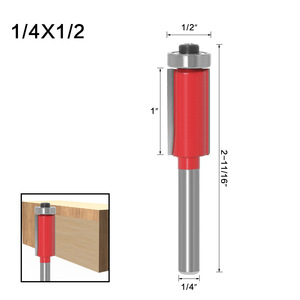 Alaşım kolu ile ağaç İşleme freze kesicisi, 1/4 ve 1/2 inç, CNC gravür ve ahşap kesme makineleri için kırpma bıçak kafası - Product Image 6