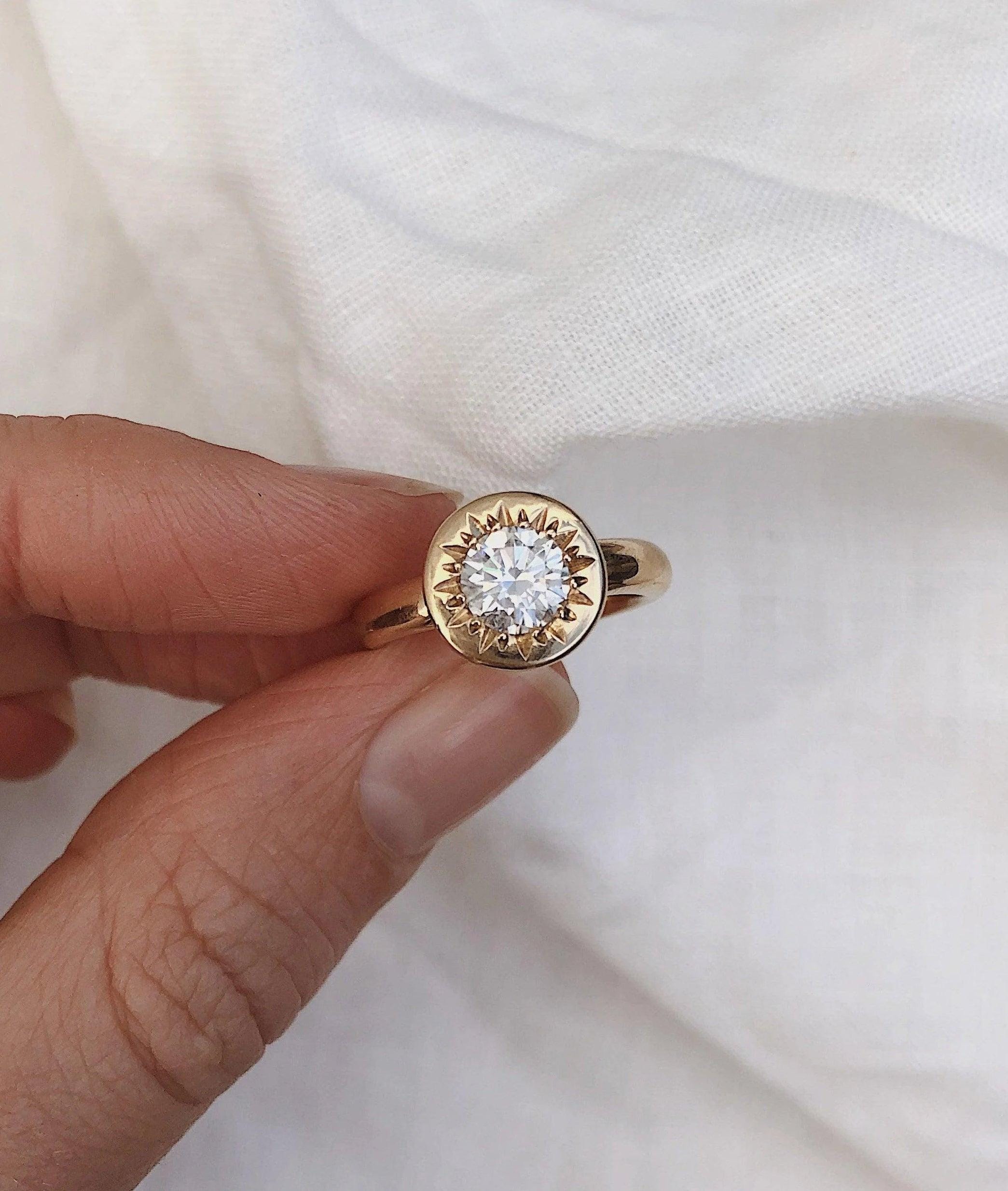 Oro macizo de 14k