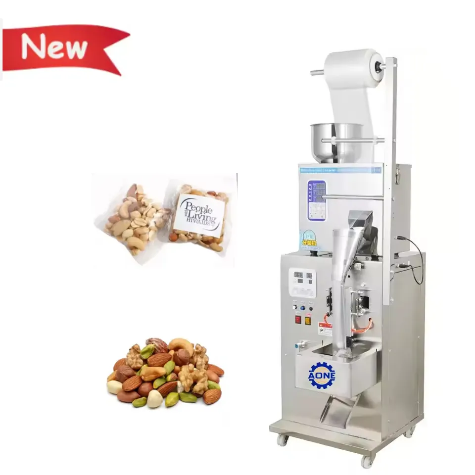 Máquina de embalagem vertical de grãos de café para doces, máquina automática de grânulos de café, venda quente