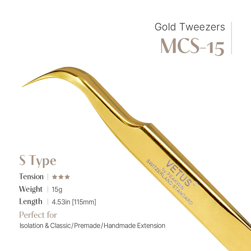 แหนบปลายทอง / MCS - 15 (แบบ S)