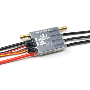 Flycolor KRAKEN 3-6S 40A 60A 90A 120A 150A ESC 6V/7.4V 5A BEC 48MHz RCボート用32ビット速度コントローラモデル