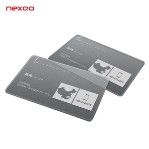 カスタムプリントミニ名刺耐候性PET素材防水機能13.56 MHz PVC RFID NFCタグLF/HF/UF周波数 - Product Image 6