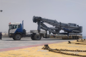 Descargador automático de barcos de cemento Equipo eficiente de manejo de materiales para proceso de descarga aerodinámico - Product Image 2