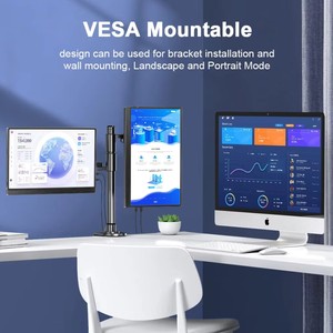 14/15. Monitor portátil de 6/16 pulgadas USB C HDMI 1080p/1200P/4K Extensor de pantalla de computadora portátil para estudio y clases en línea - Product Image 4