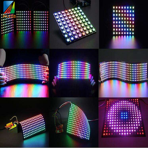8*8 16*16 8*32 LED-Matrix licht Panel-Modul SMD 5050 RGB Voll farbdisplay Flexibler LED-Pixel-Bildschirm - Product Image 6