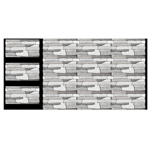למעלה איכות אופנה בית 3d אריחי קרמיקה 30*60 cm מחסנית דפוס אבן מחוספס חיצוני אריחי קיר דקורטיבי קיר אריח