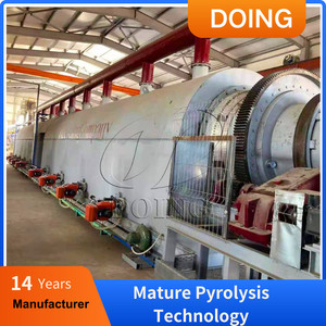 Henan DOING Best Quality Pyrolysis Machine to Recycle Plastic PP/PS/ABS Material Recycling Machinery Tires Into <strong>Fuel</strong> <strong>Oil</strong> - Product Image 2