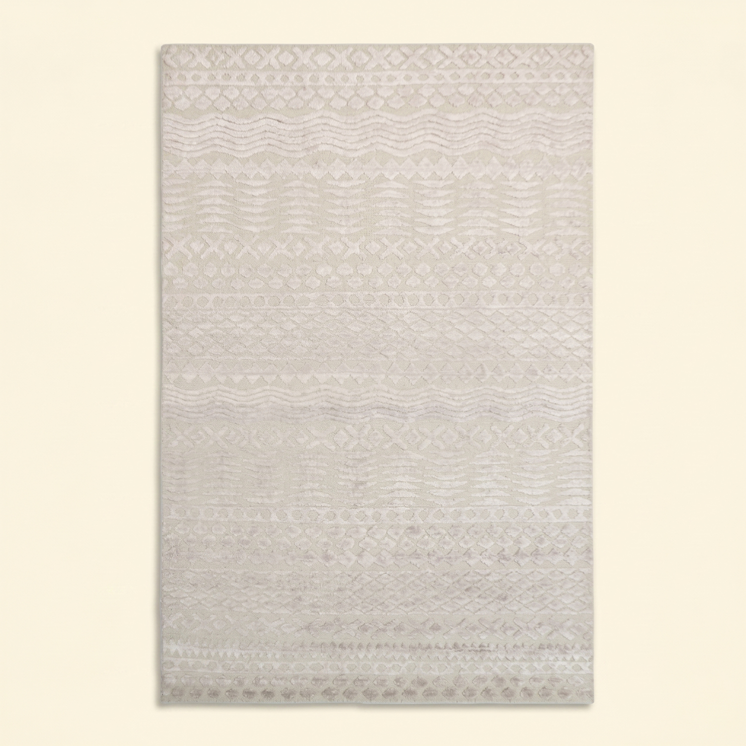 Blanco Perla y Beige Claro