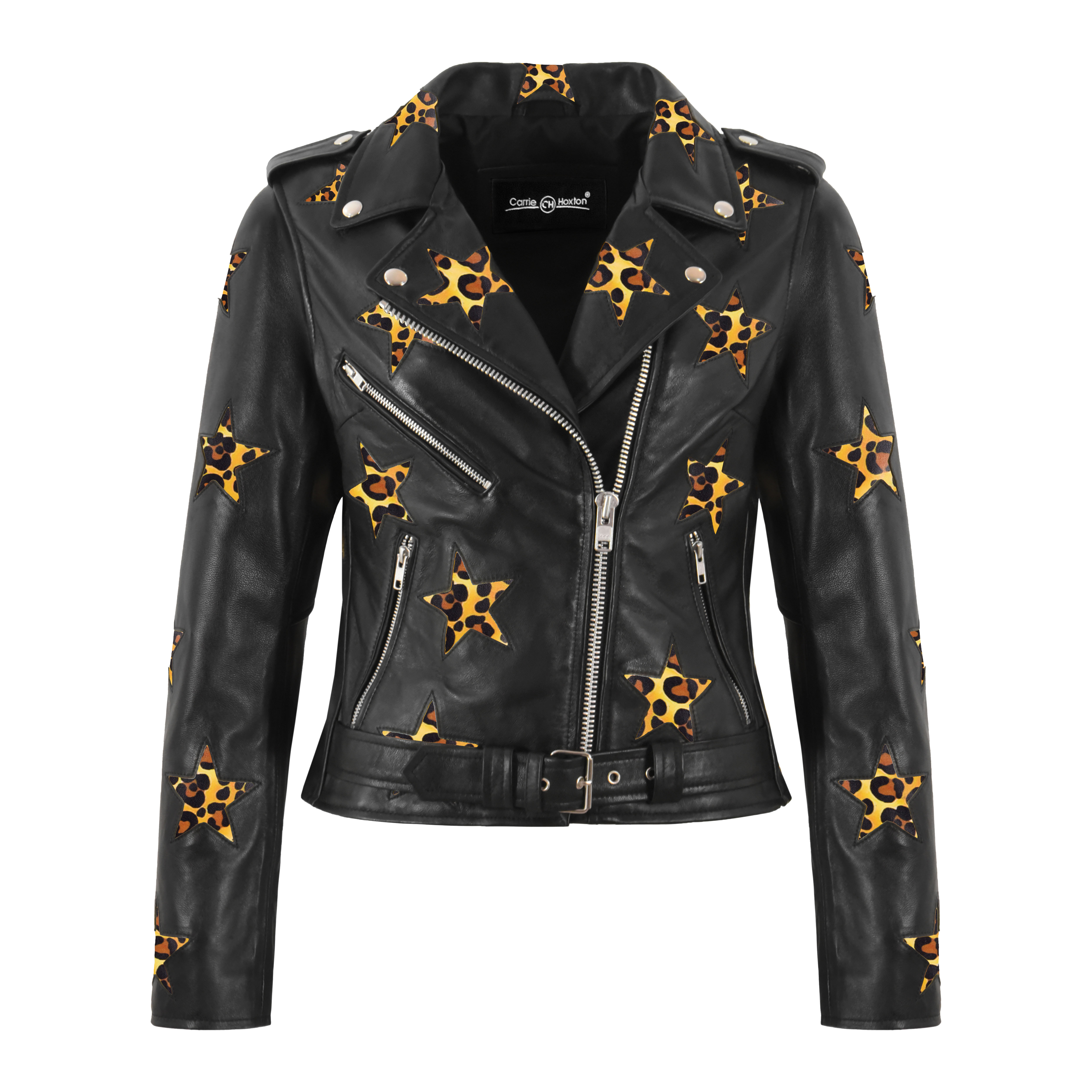 Black & Leopard Print Stars