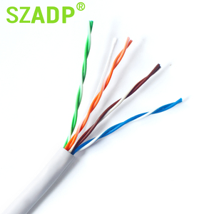 OEM工厂供应UTP CAT5e 4对HCCA电缆24AWG 305m/卷，带易拉箱包装 - Product Image 6