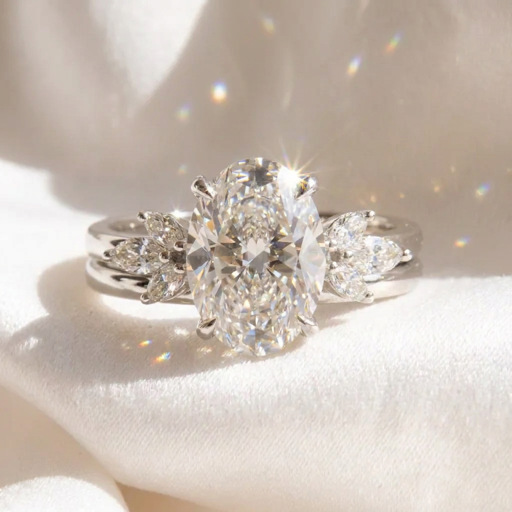 Bague ovale