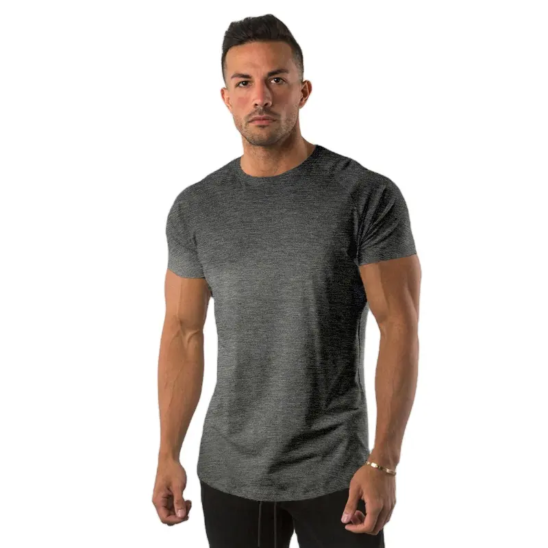 Artı boyutu erkek T Shirt üreticisi özel yüksek kaliteli % 100% pamuk düz T gömlek erkekler için boş artı boyutu erkek t-shirt