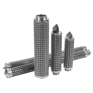LIANDA 1-100um Stainless Steel Pleated Perforated Sintered <strong>Filter</strong> 5 Layers Wire Mesh Screen Fm0.5-ss316l <strong>10mm</strong> Thickness - Product Image 3