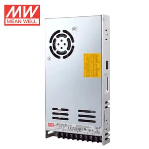 Fuente de alimentación CA/CC de salida única de 350W 48V Mean Well de amplio rango de entrada: Diseño de perfil bajo para automatización industrial - Product Image 2