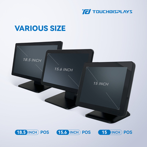 Hot Sale 15 Inch Full Aluminum Casing POS Terminal All-<strong>in</strong>-One Touchscreen Cashier <strong>Computer</strong> with NFC Customer Display