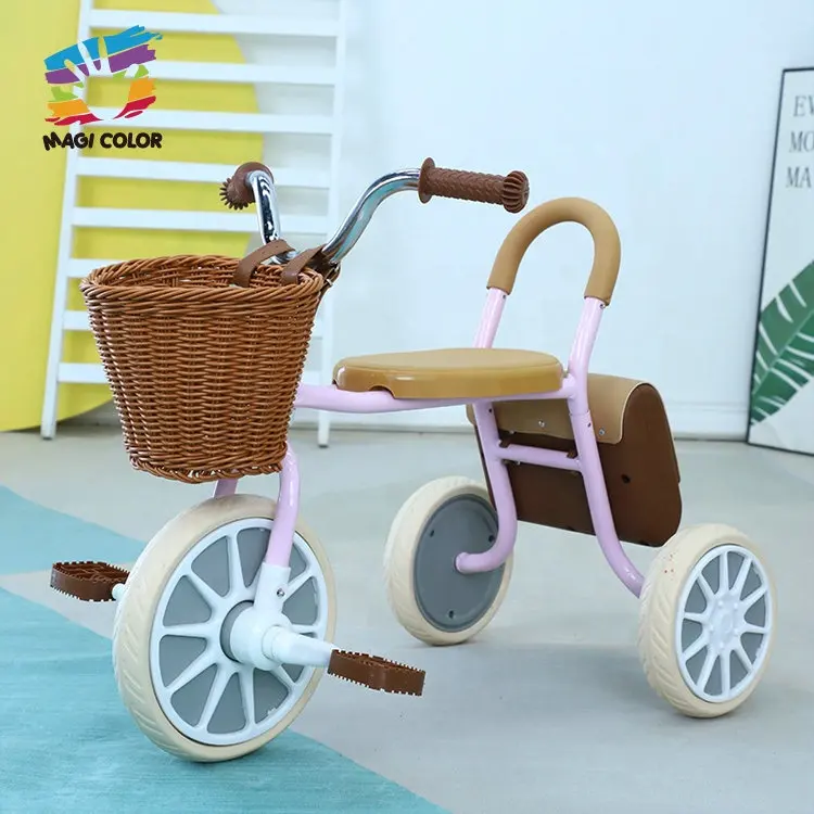Fabrik-Direktverkauf Mini-3-Räder-Reiten auf Spielzeug Kinder Pedal-Dreirad mit Korb P16E067