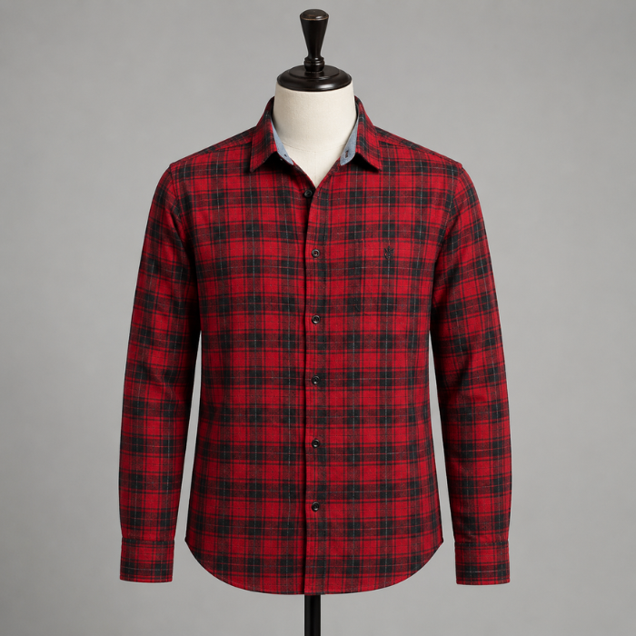 Red Black Checkered